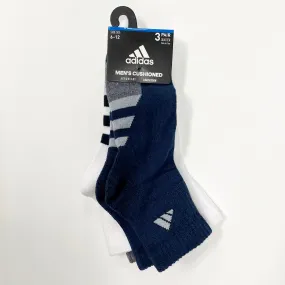 Adidas Men's Cushion quarter-cut 3 pairs socks