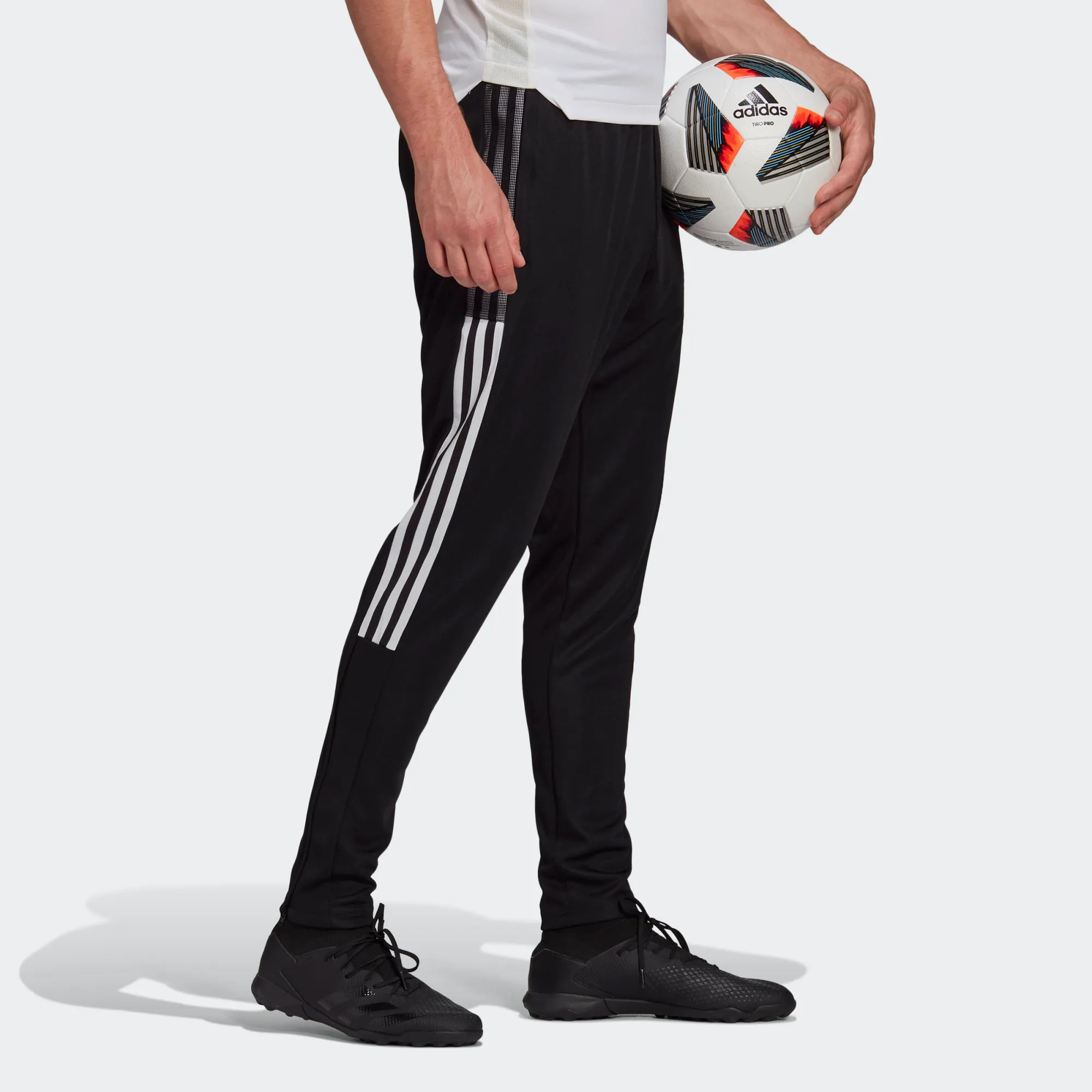 Adidas Men's Tiro 21 Track Pants - Black / White