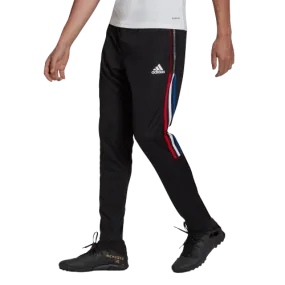 Adidas Men's Tiro Track Pants - Black / Royal Blue / Vivid Red