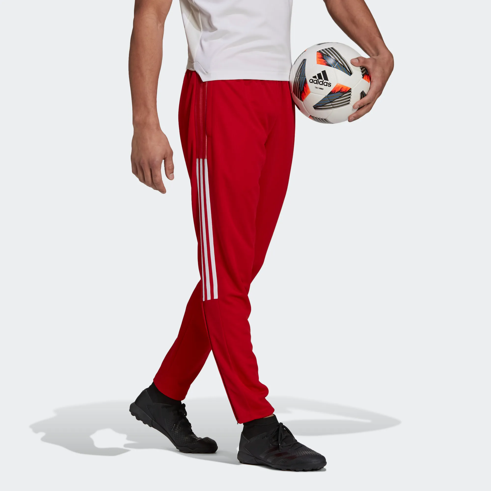 Adidas Men's Tiro Track Pants - Team Power Red / White