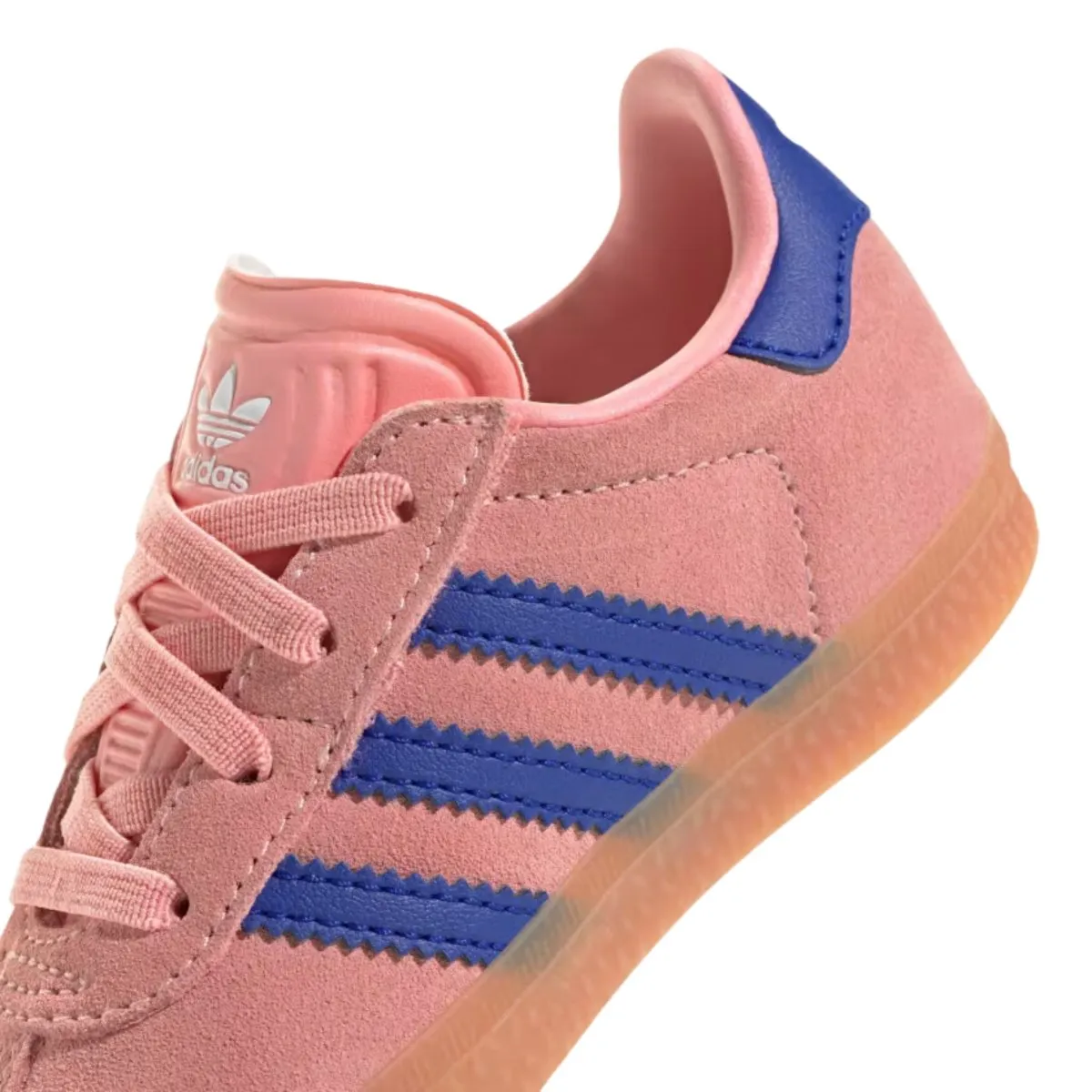 Adidas Toddler's Gazelle Semi Pink Spark/Lucid Blue