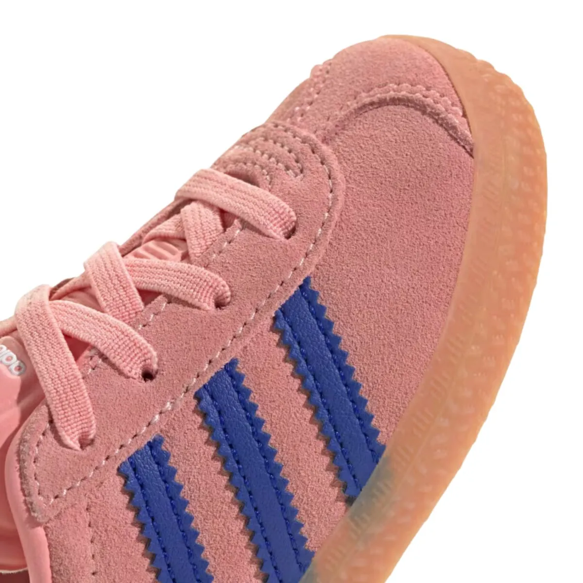 Adidas Toddler's Gazelle Semi Pink Spark/Lucid Blue