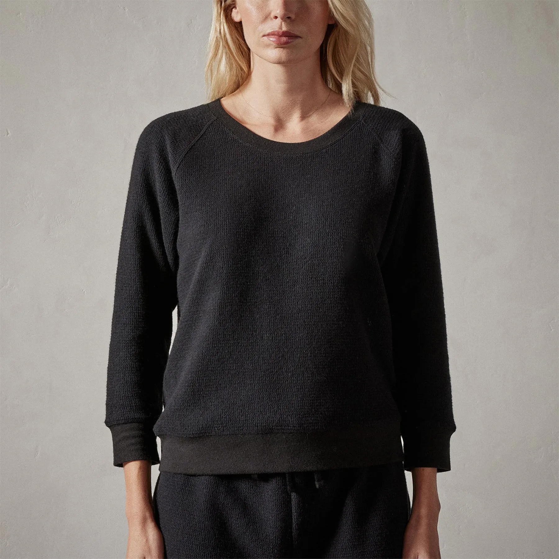 Alpine Thermal Sweatshirt - Black