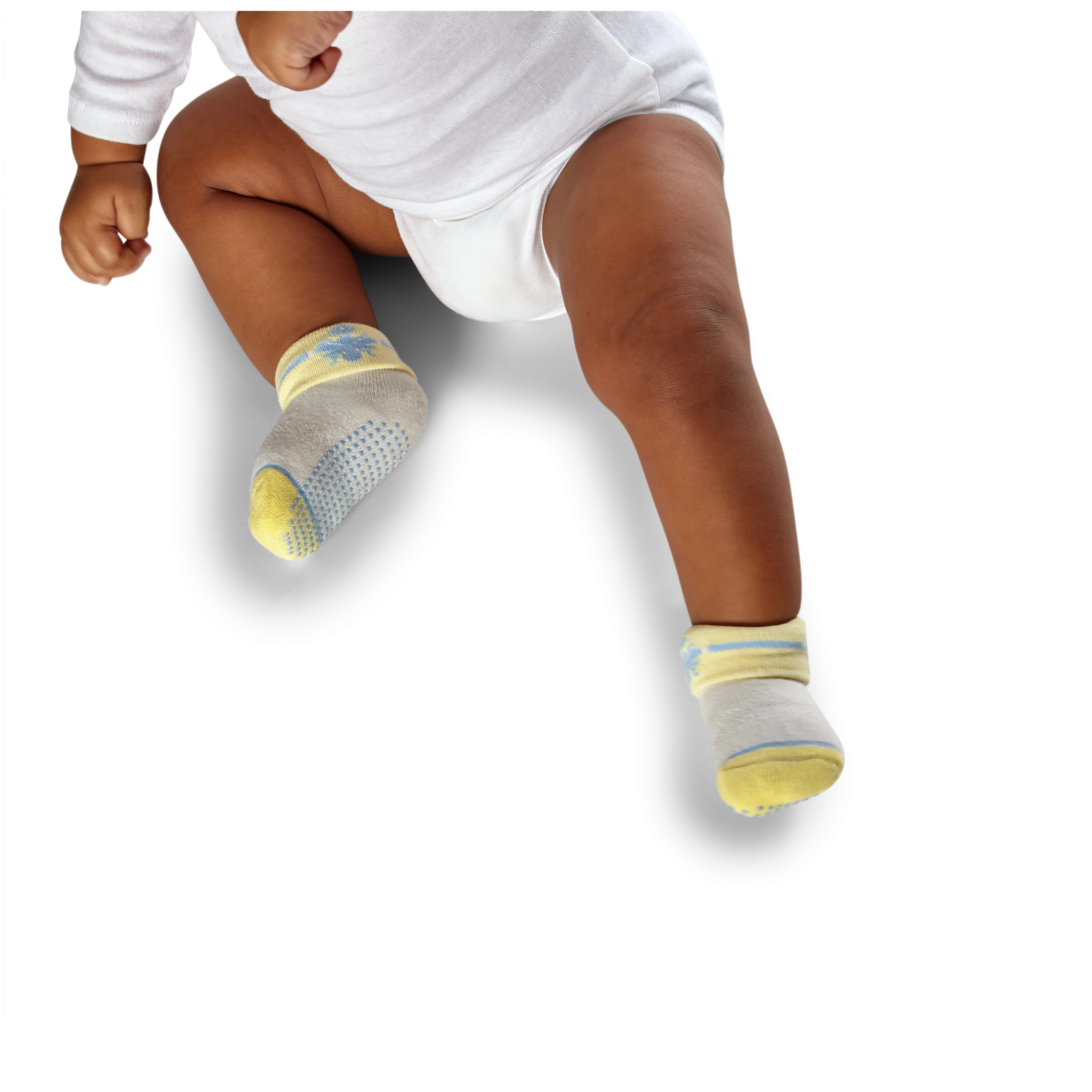 Baby Gripper Socks 4-Pack (6-12 Months)