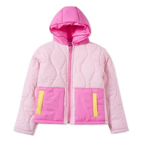 Baby Pink Puffer Jacket