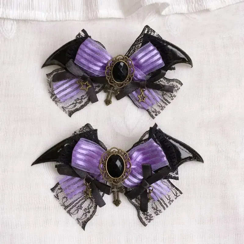 Batty Kitty Purple and Black Accessories ON1516