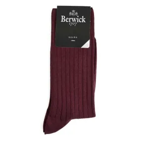 Berwick 1707 Cotton Blend Ribbed Socks