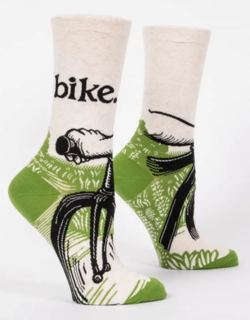 Blue Q - Bike W-Crew Socks