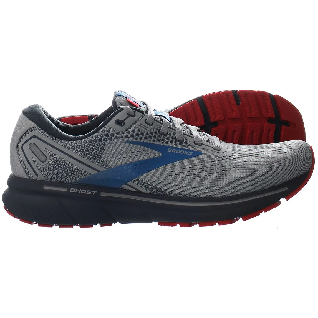 Brooks Ghost 14 Mens Grey Running Trainers