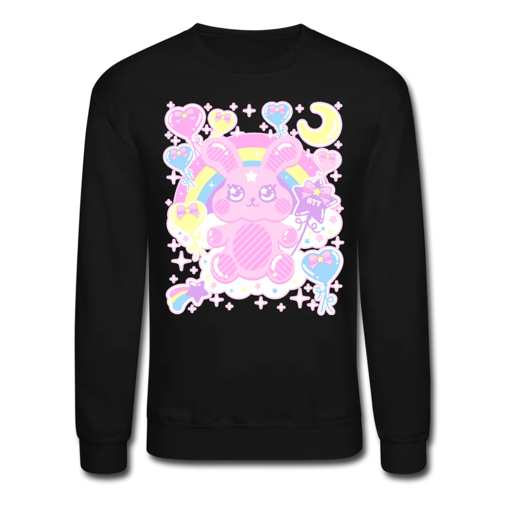 Bubblegum Bunny Unisex Crewneck Sweatshirt