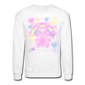 Bubblegum Bunny Unisex Crewneck Sweatshirt