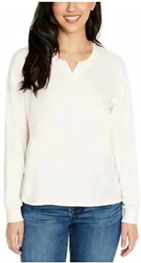 Buffalo David Bitton Women's Long Sleeve Crew Neck Top