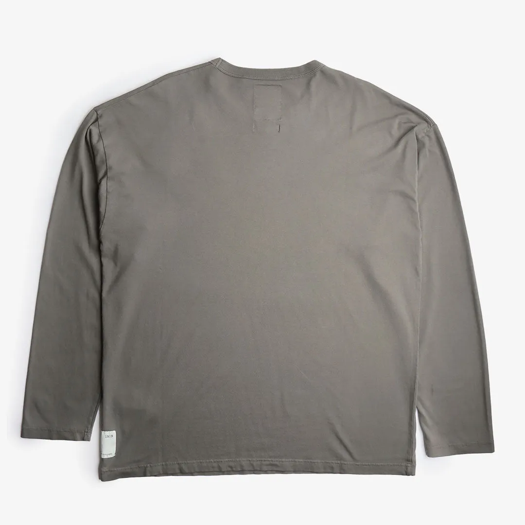 Champion Reverse Weave Small C Long Sleeve Crewneck T-shirt