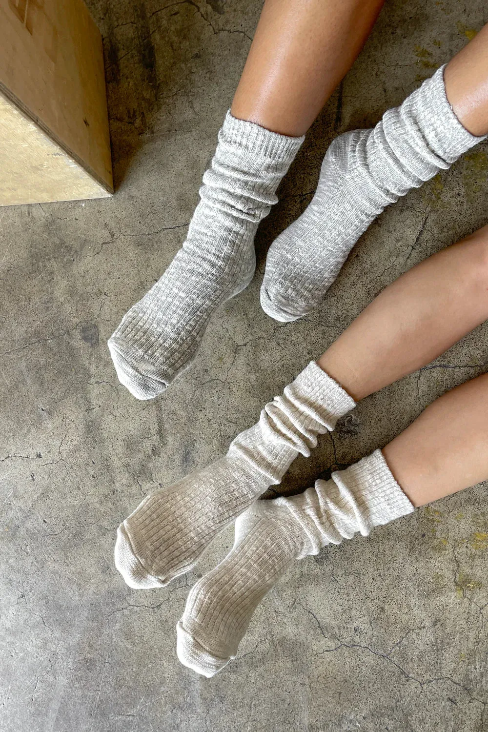 Cottage Socks - Oatmeal