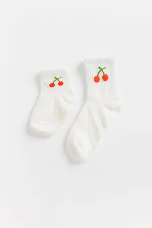 Cove Kids Cherry Socks