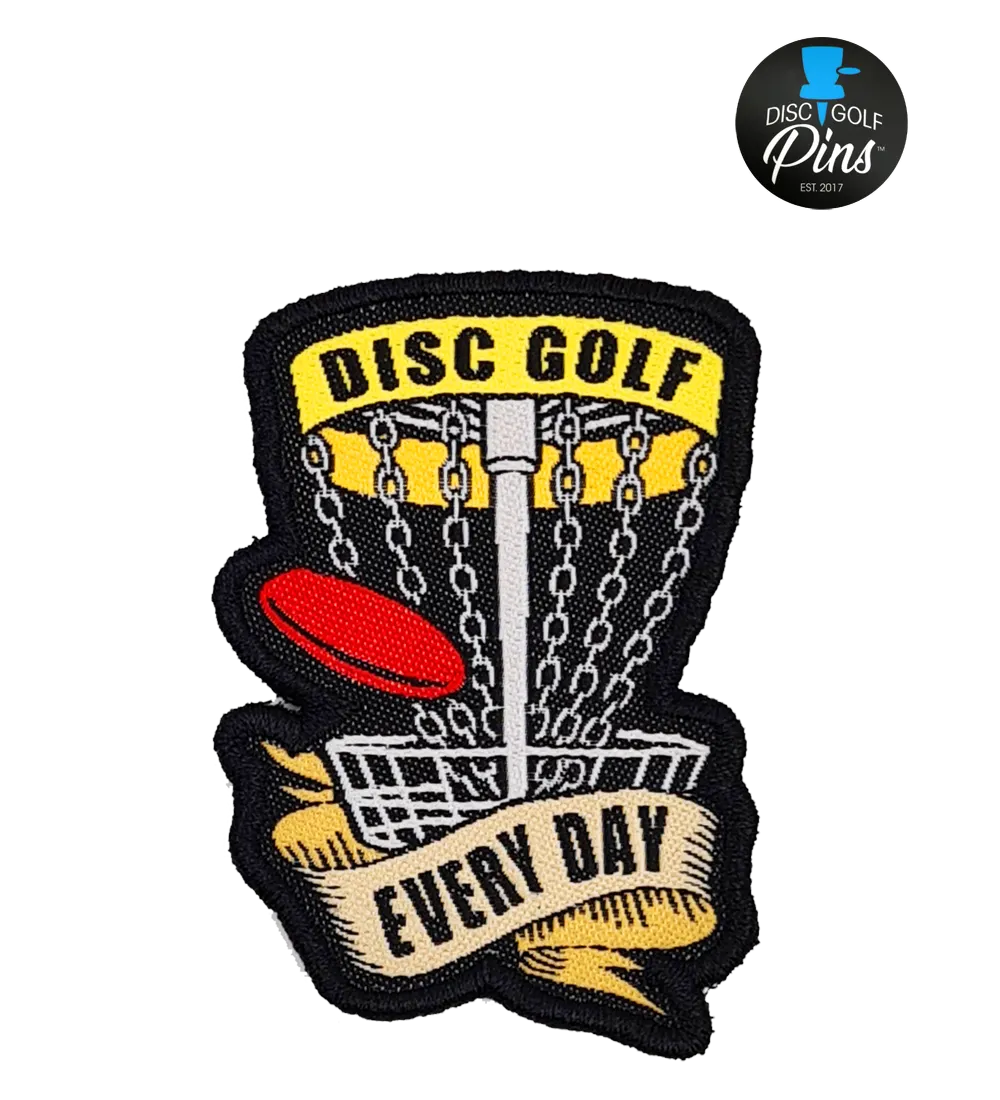 Disc Golf Every Day Patch