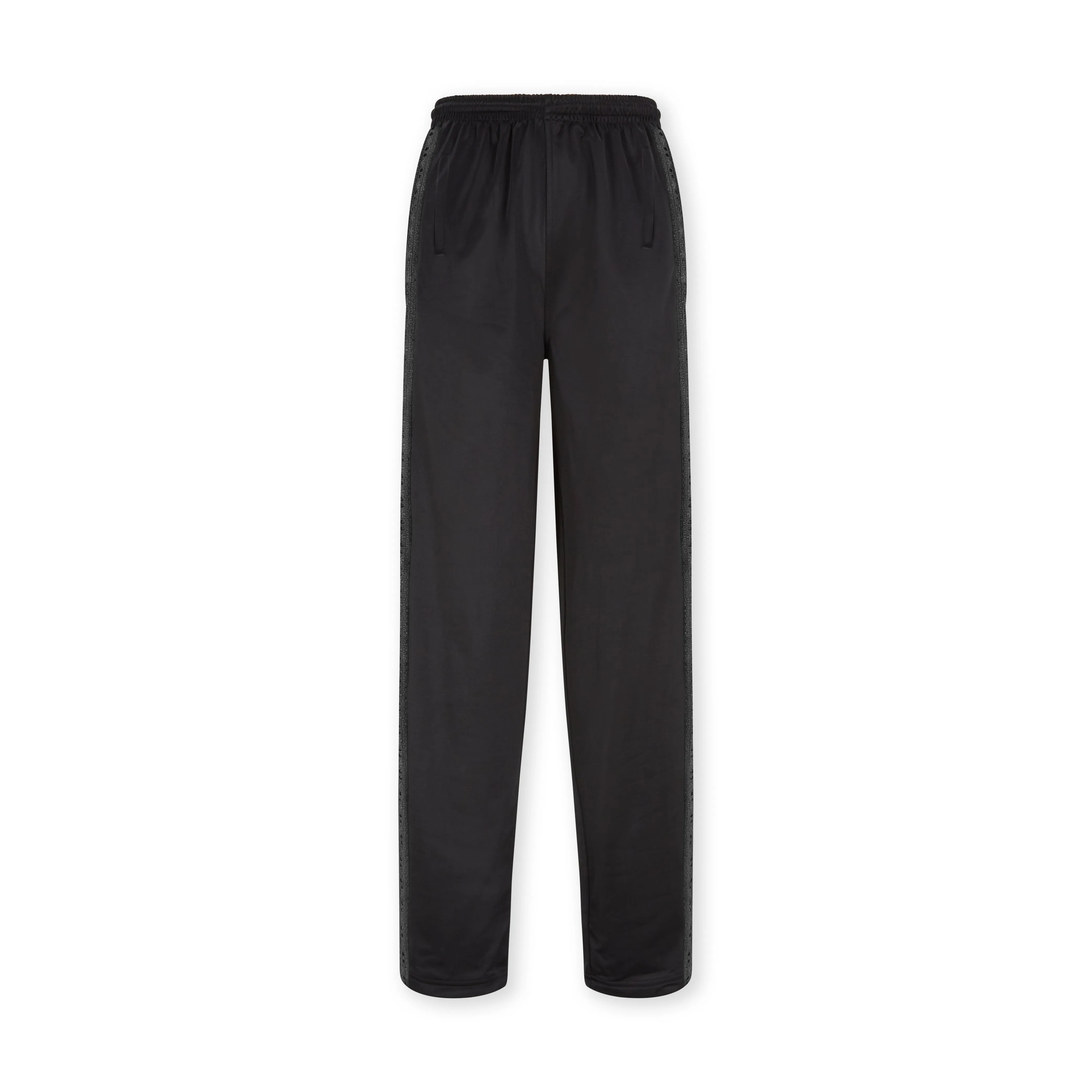 Donna black track trousers