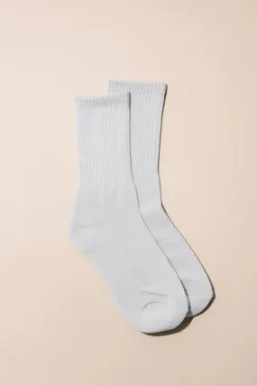 Evie Cotton Blend Crew Socks