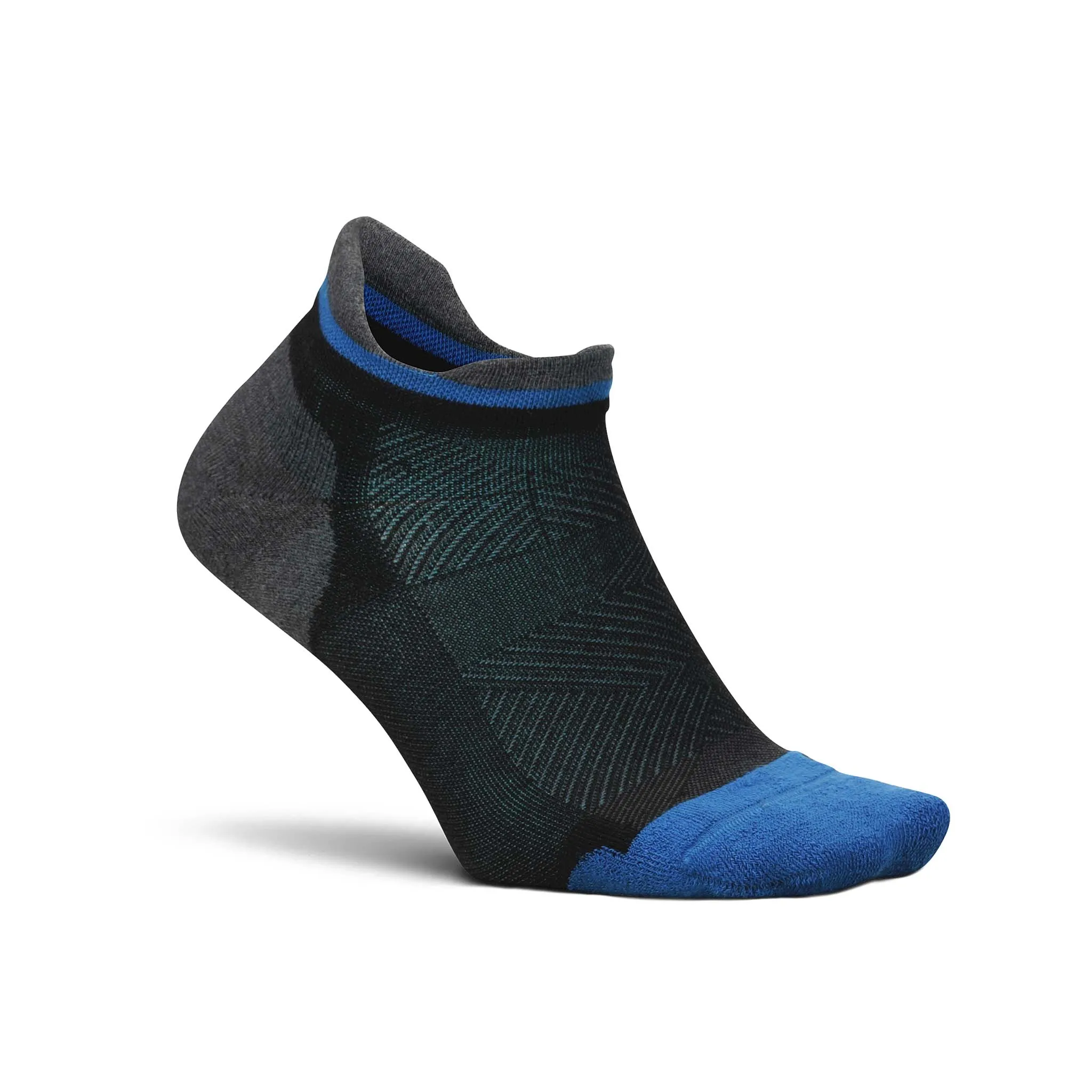 Feetures | Unisex Elite Max Cushion No Show Tab - Tech Blue