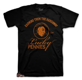 Foamposite Hyper Crimson Shirt - Lucky Pennies - Black