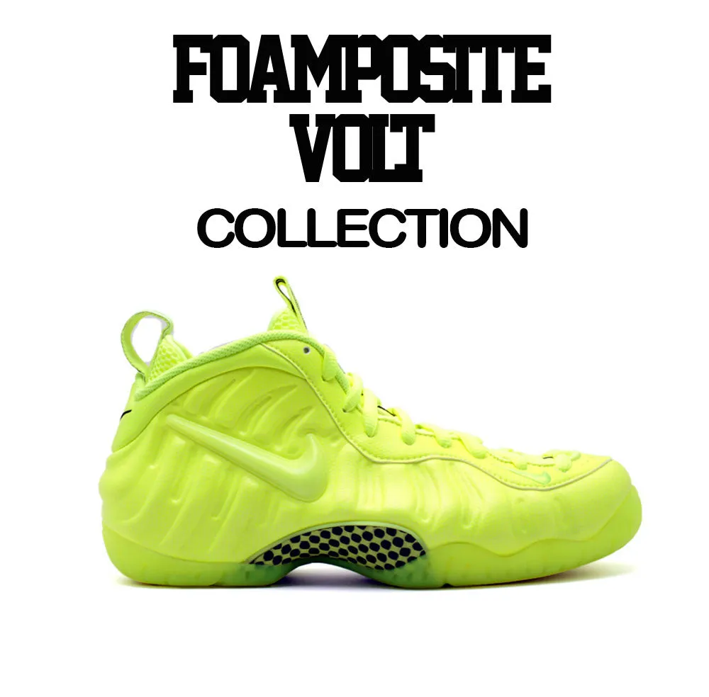 Foamposite Pro Volt Shirt - Clean Pair - Black