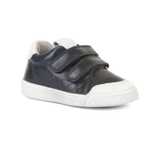 Froddo Boy's and Girl's Rosario Casual Shoes with Hoop and Loop Closure - Blue