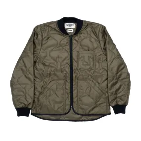 Frostbite jacket, quilted nylon type 2, Quilted Nylon, Khaki