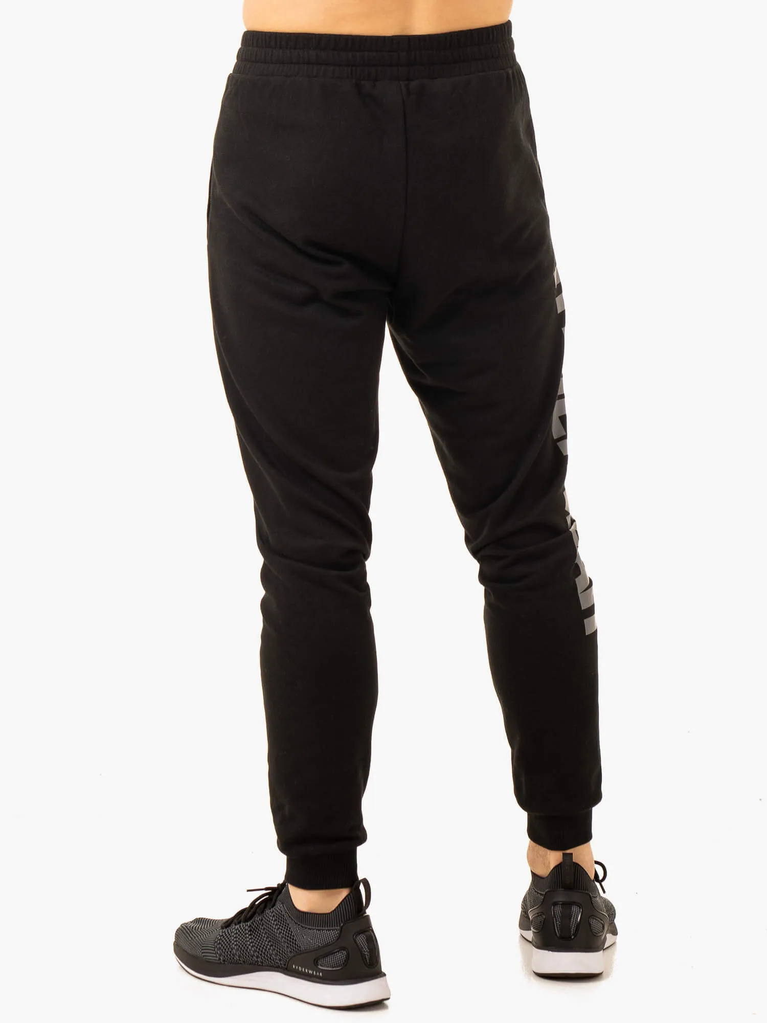 Heritage Fleece Track Pants - Black