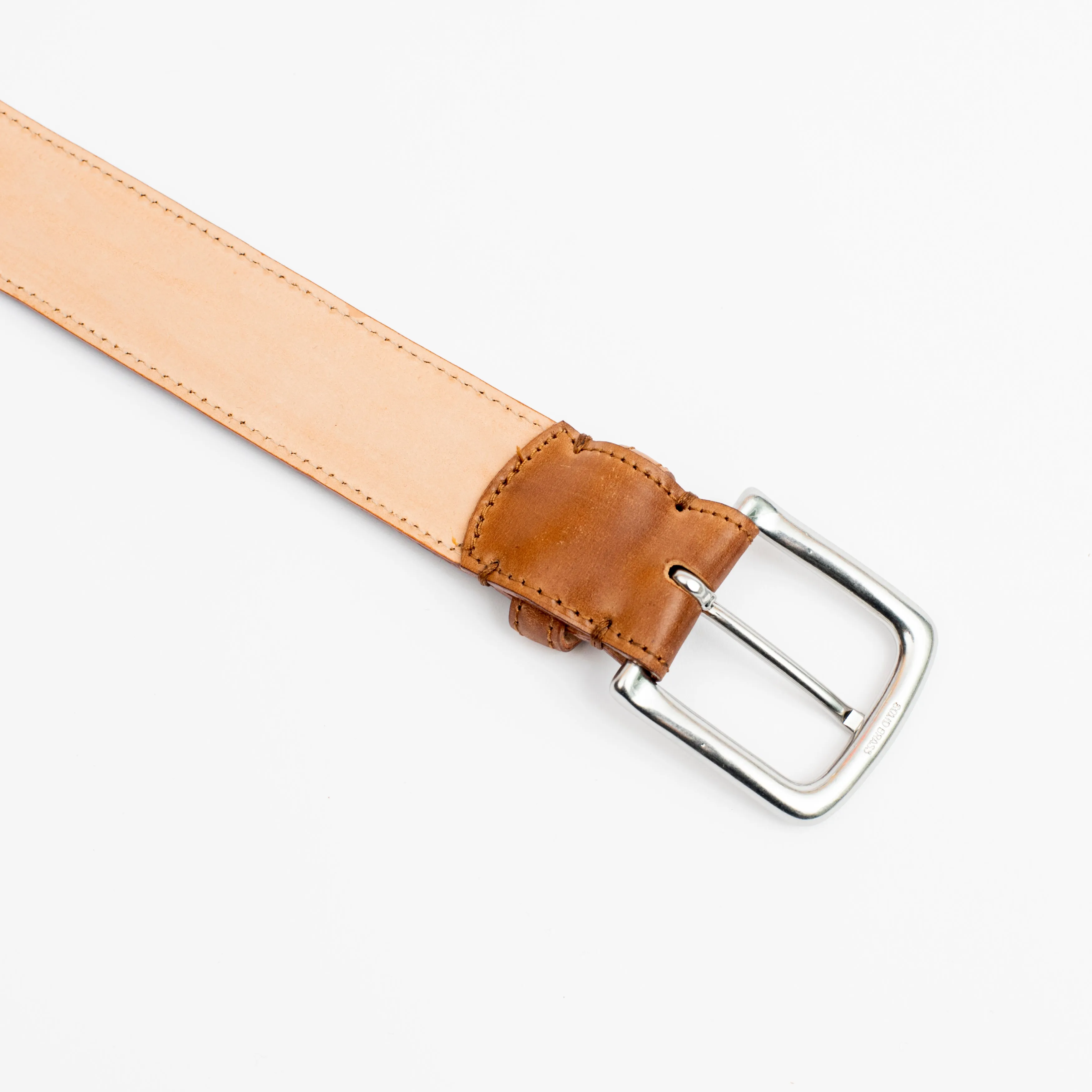 Horween Bourbon Shell Cordovan Leather Belt