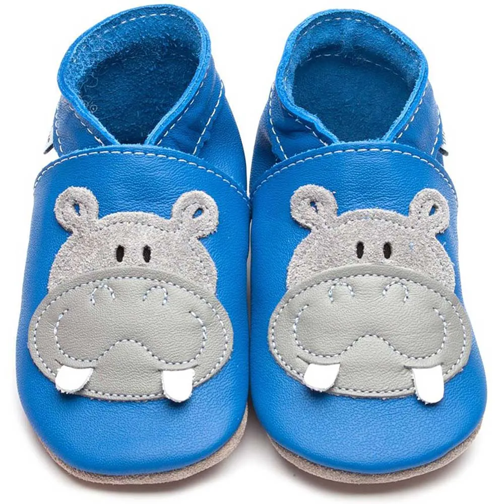 Inch Blue Navy Hippo Shoes