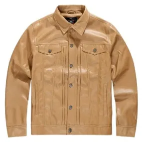 Jordan Craig Thriller Trucker Jacket (Mocha) - JJ1121