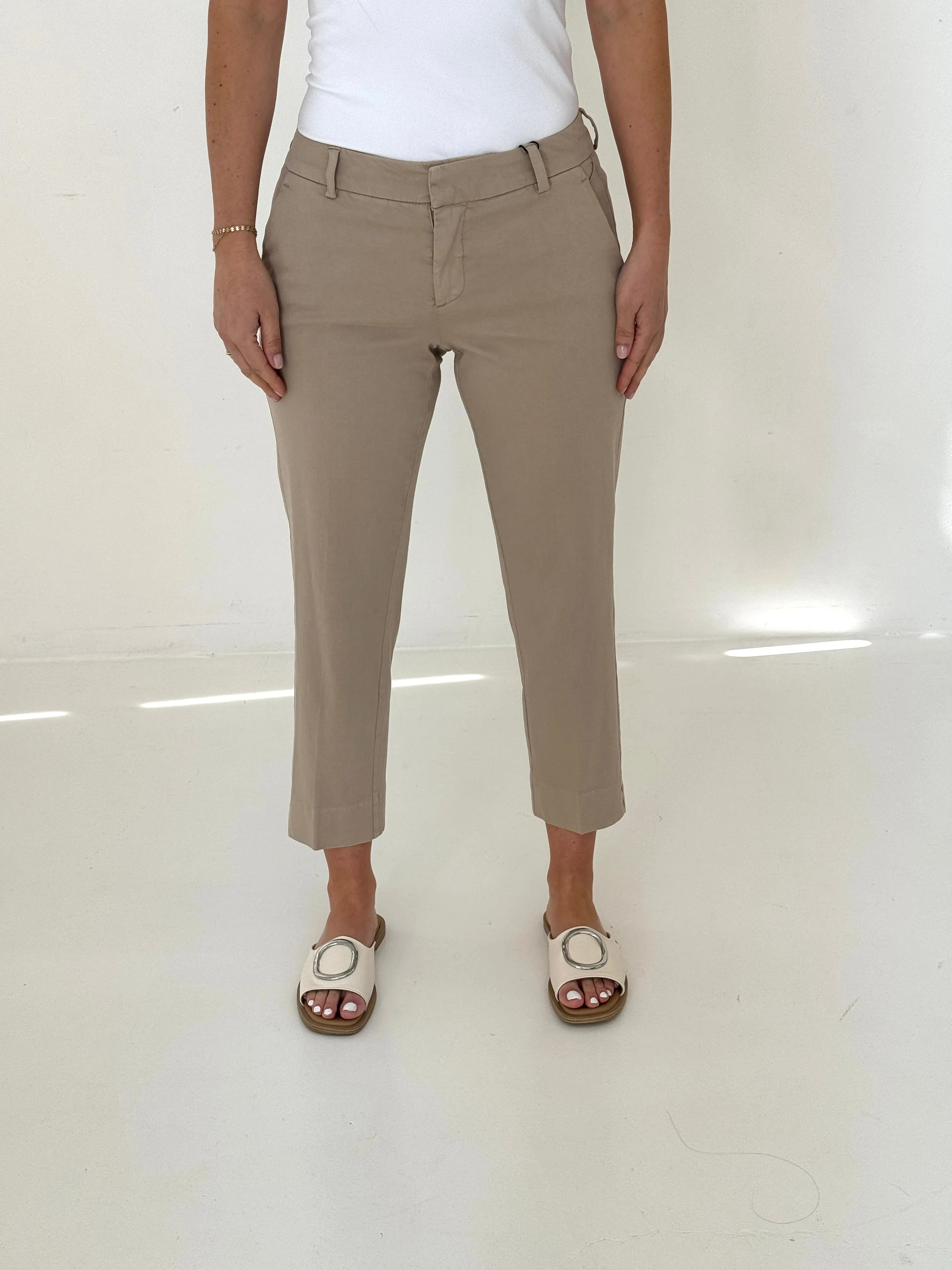 Liverpool Kelsey Trouser in Biscuit Tan