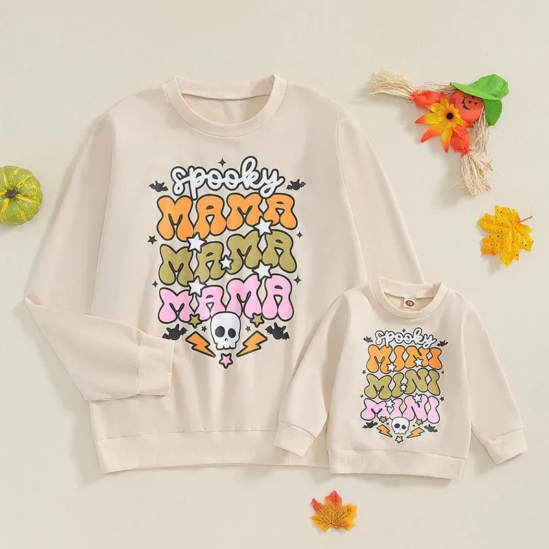 Mama & Me Matching Halloween Sweatshirts