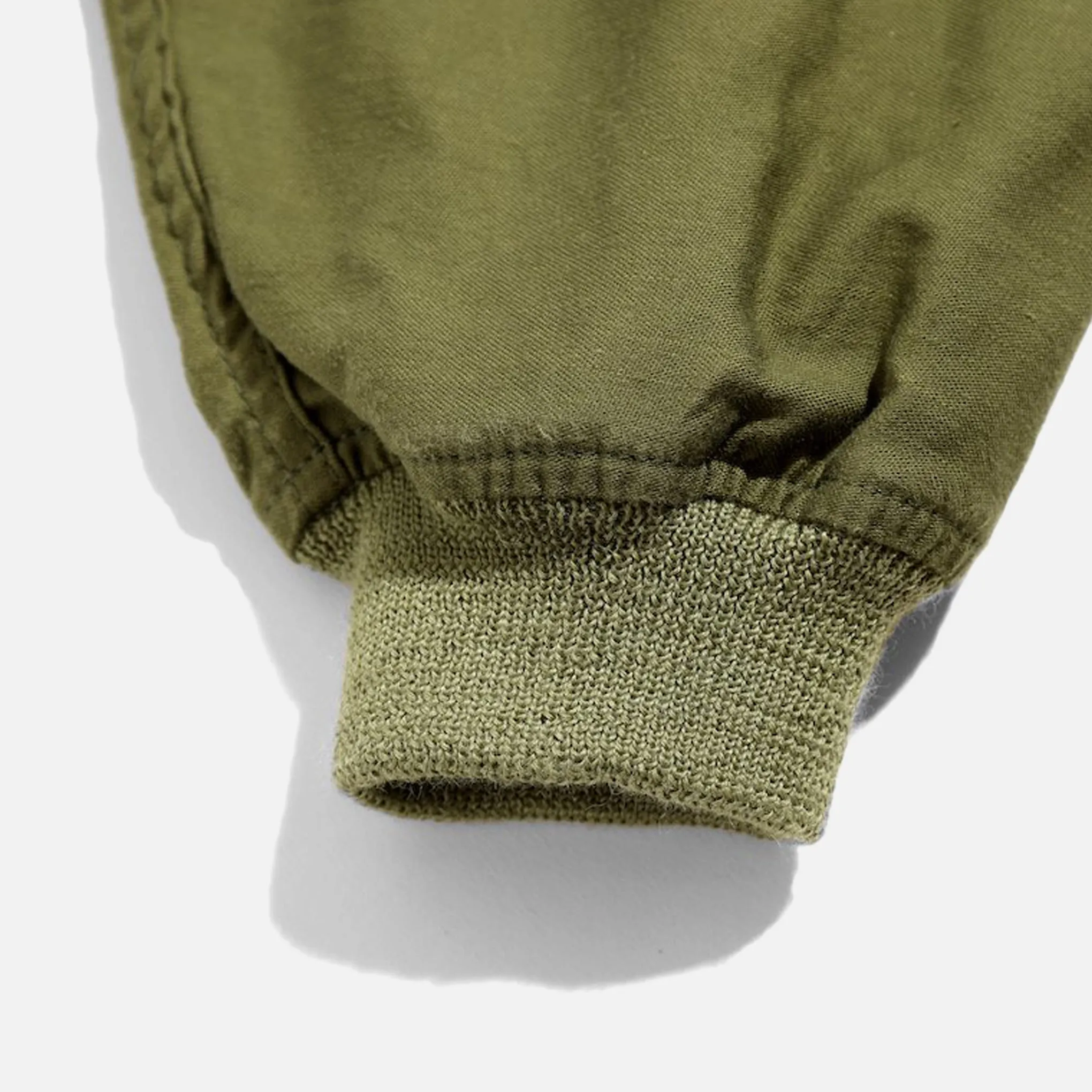 Needles S.C. Army Shirt - Olive Back Sateen