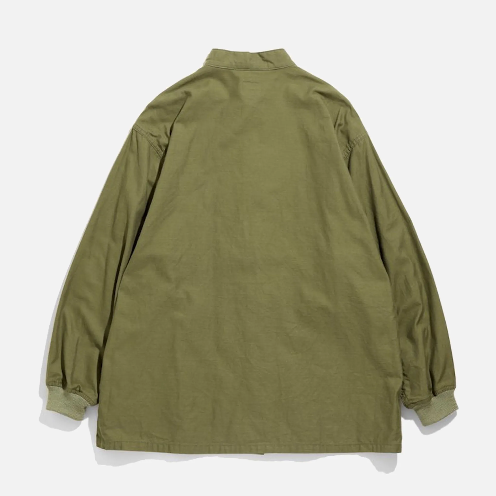 Needles S.C. Army Shirt - Olive Back Sateen