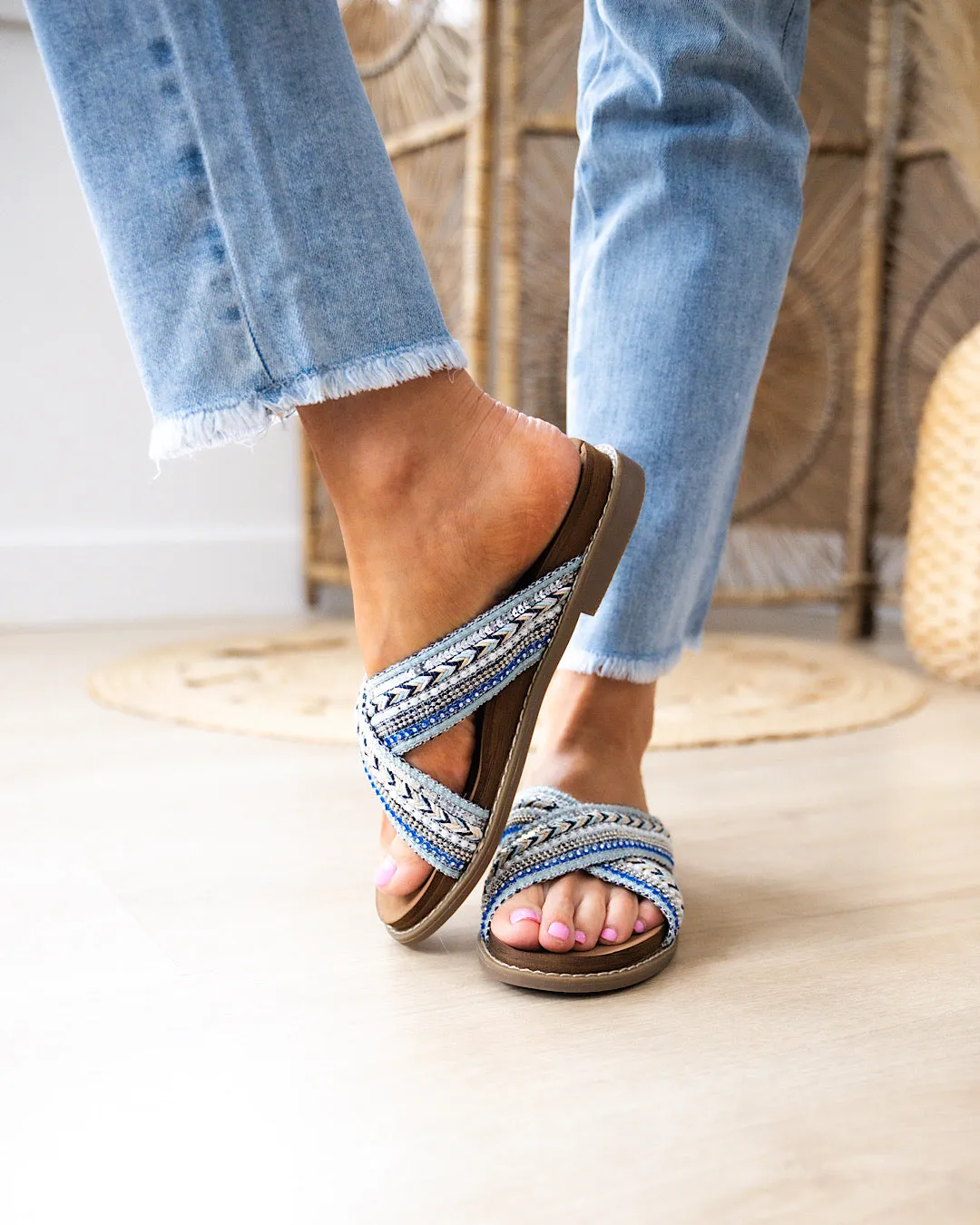 NEW! Very G Elkin Sandal - Blue