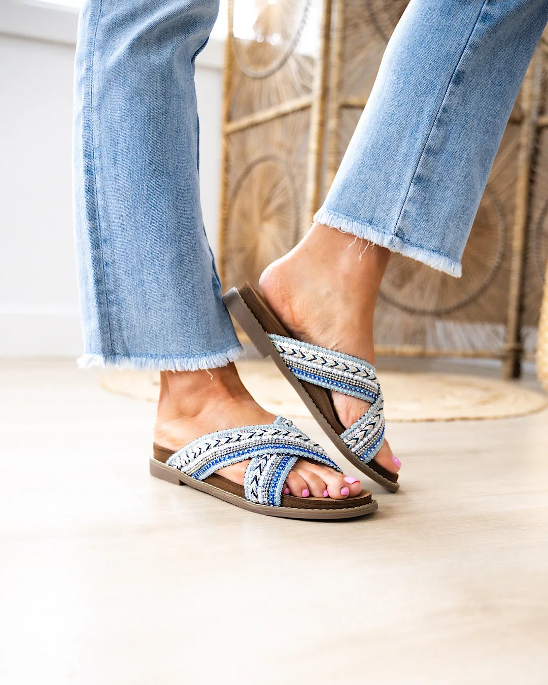 NEW! Very G Elkin Sandal - Blue