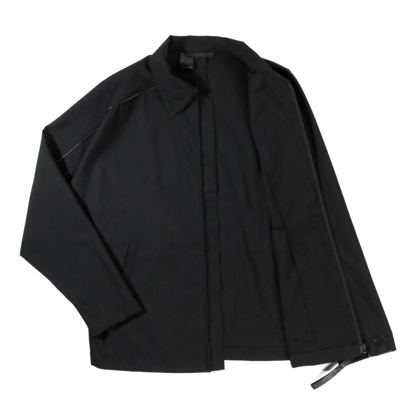 N.HOOLYWOOD 2241-BL03 ZIP BLOUSON BLACK