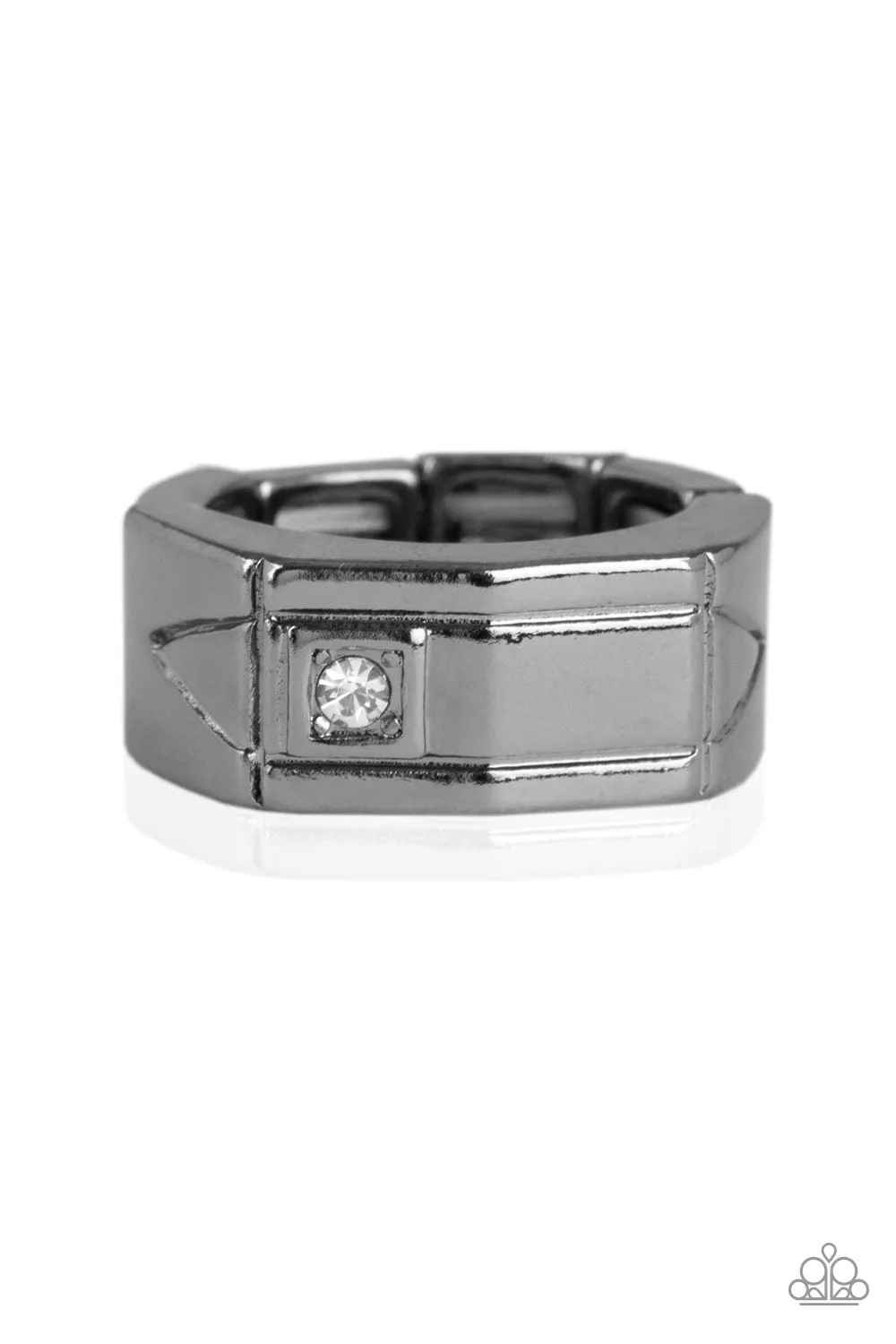 Paparazzi Accessories - Atlas - Black Ring