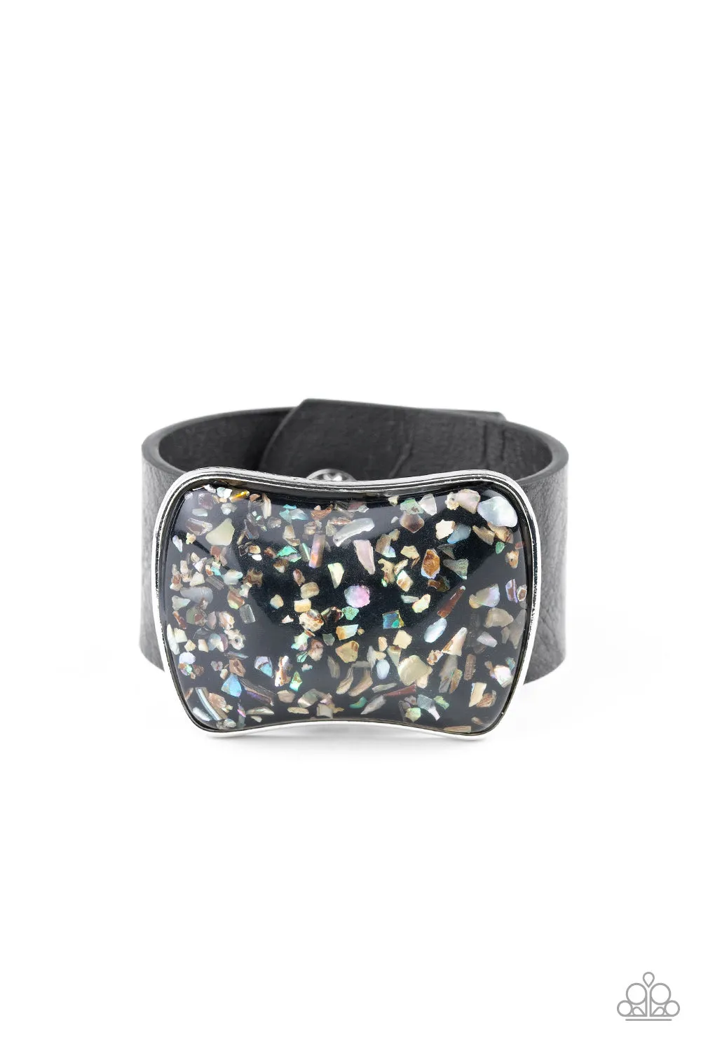 Paparazzi Accessories - Twinkle Twinkle Little ROCK STAR - Black Bracelet