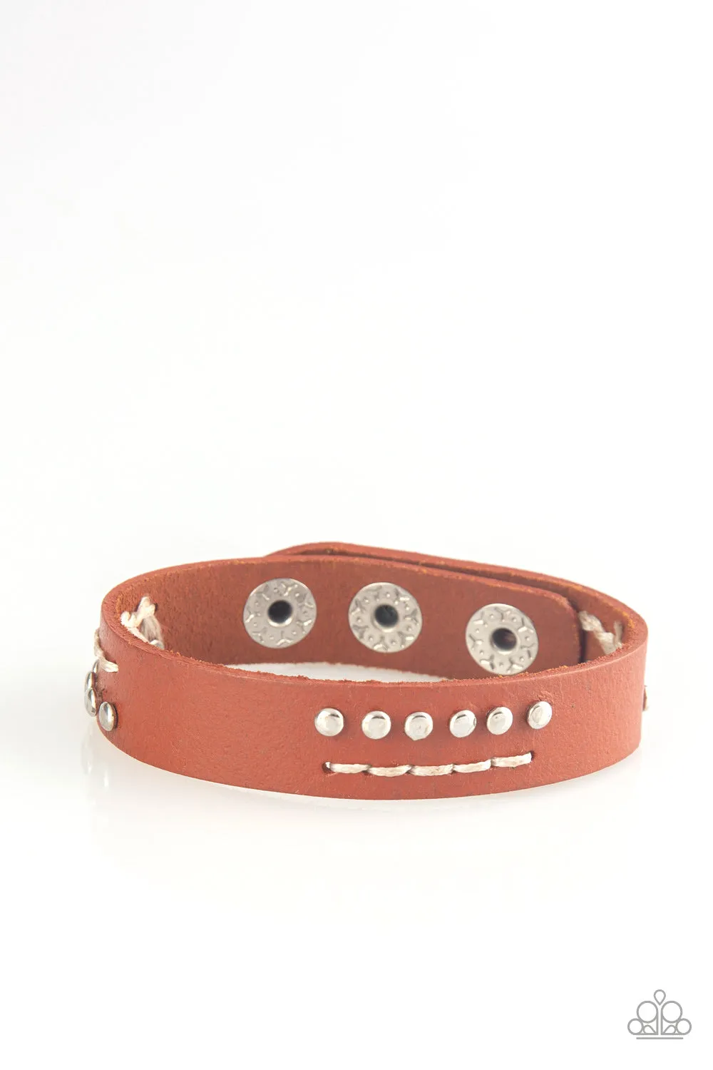 Paparazzi Always An Adventure - Brown Urban Bracelet