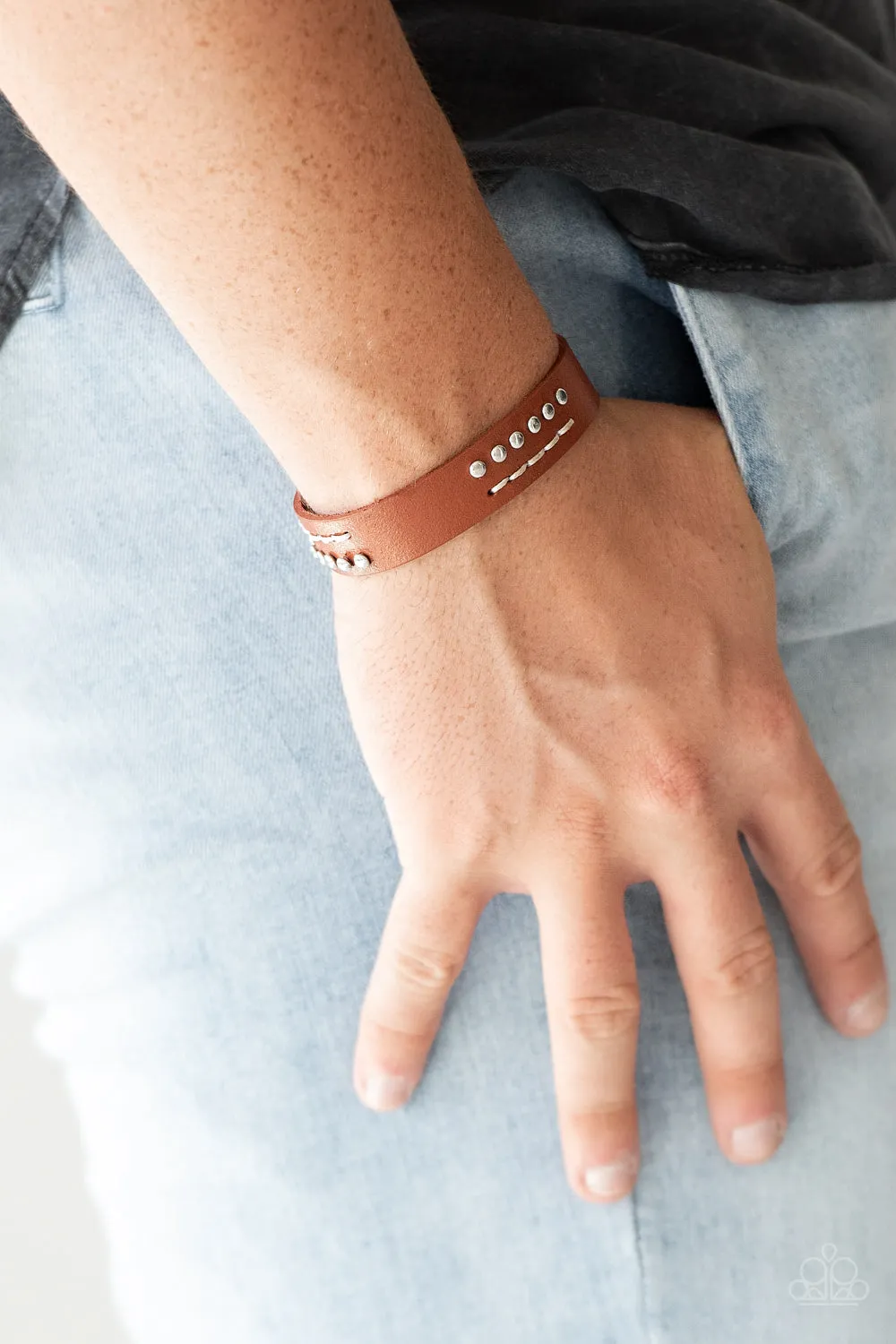 Paparazzi Always An Adventure - Brown Urban Bracelet