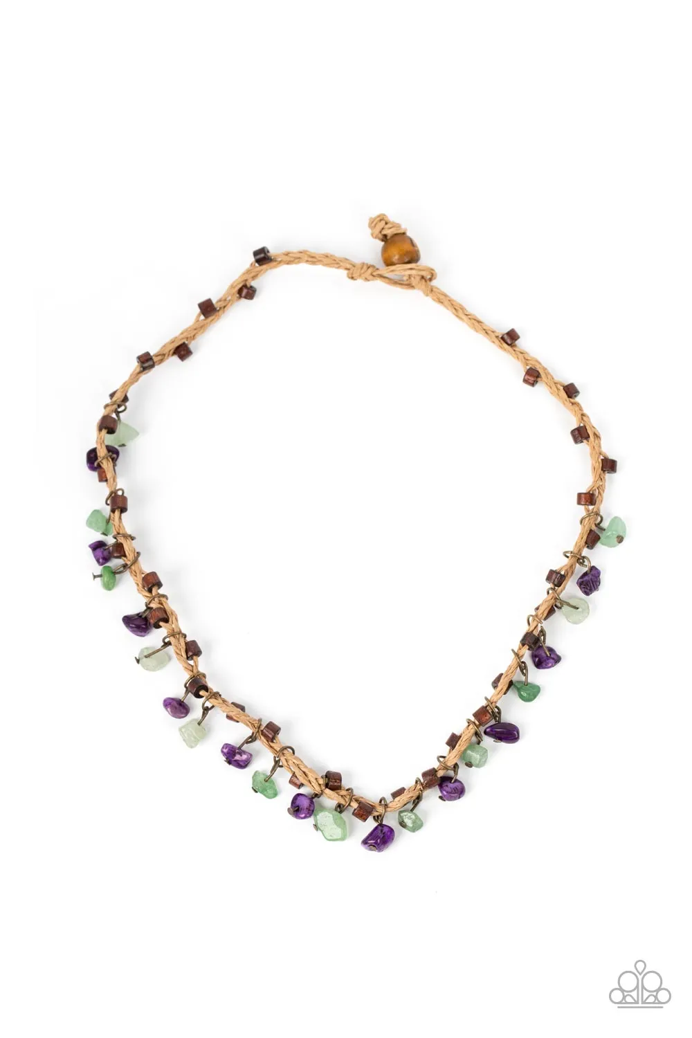 Paparazzi Canyon Voyage - Multi Short Necklace