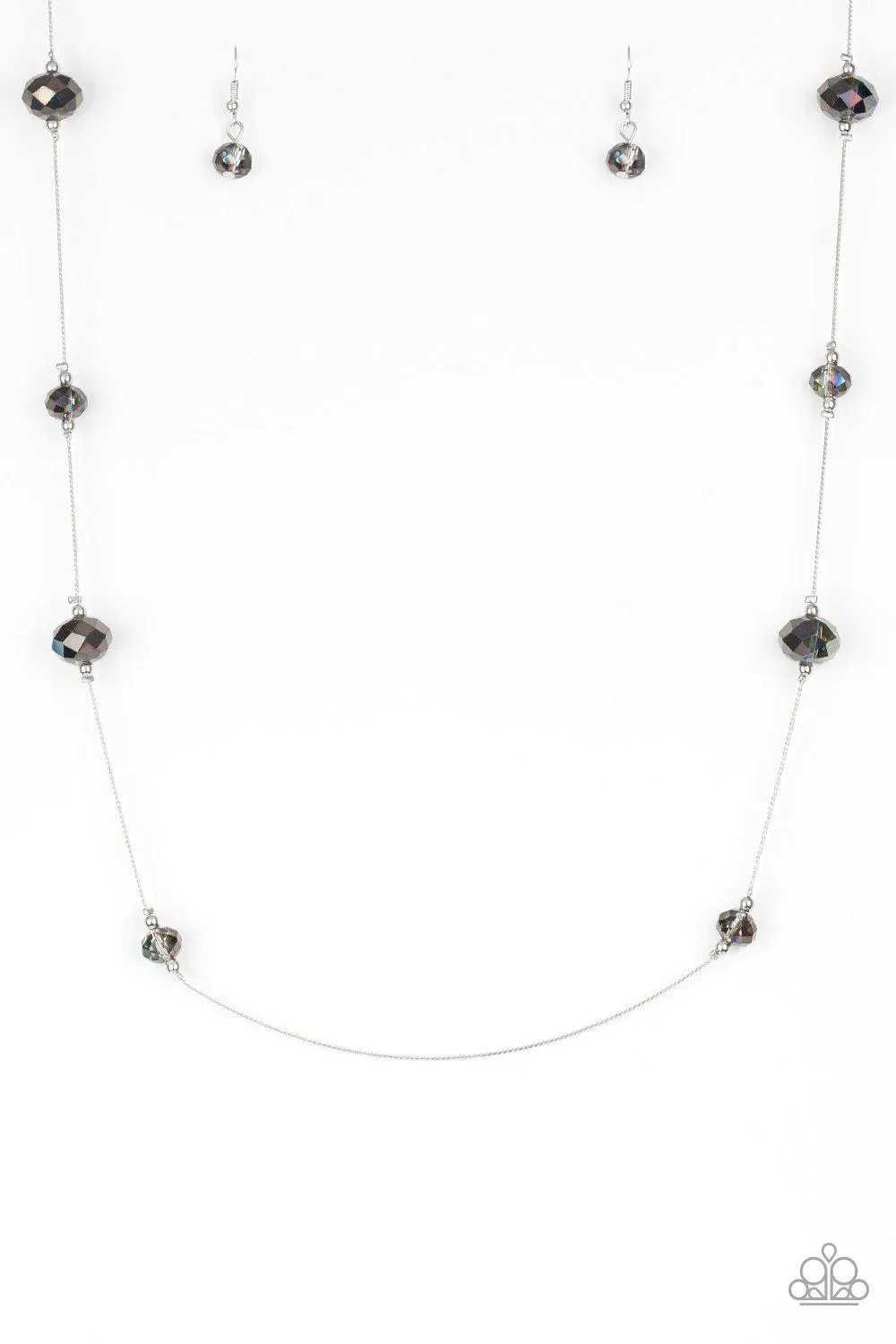 Paparazzi Champagne On The Rocks - Multi Iridescent Necklace