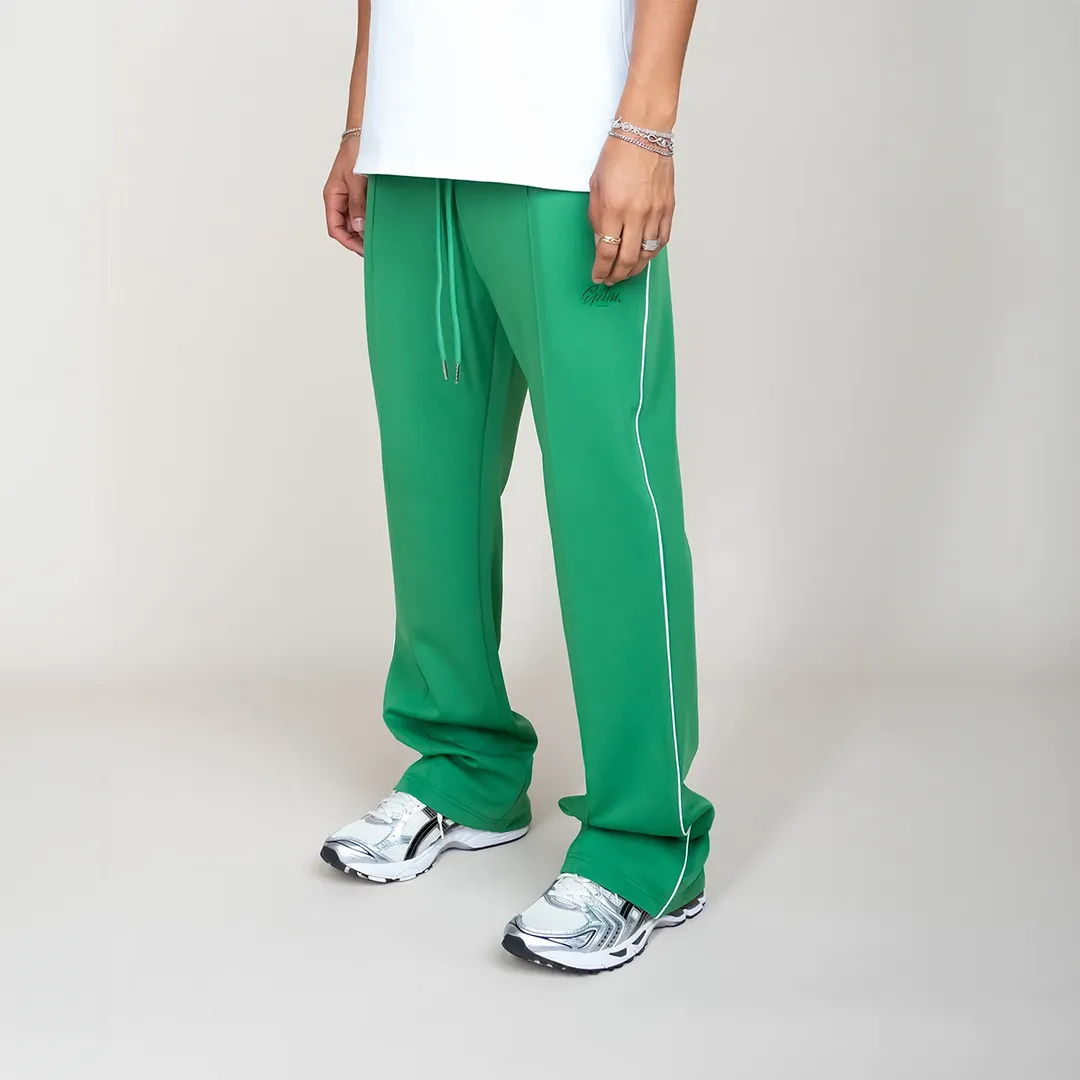 Perfect Piping Track Pants ( Green)