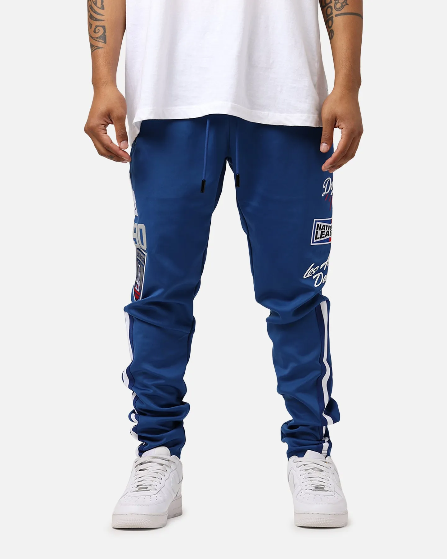 Pro Standard Los Angeles Dodgers Fast Lane Track Pants Dodger Blue