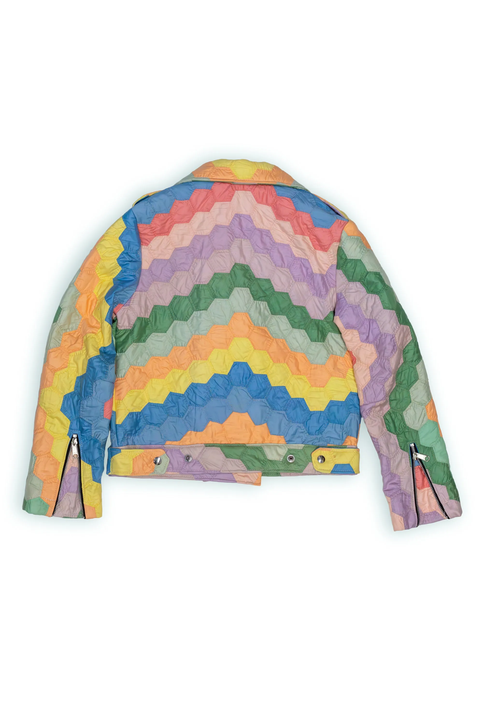 Rainbow Hexagon Adeline Jacket (Small)