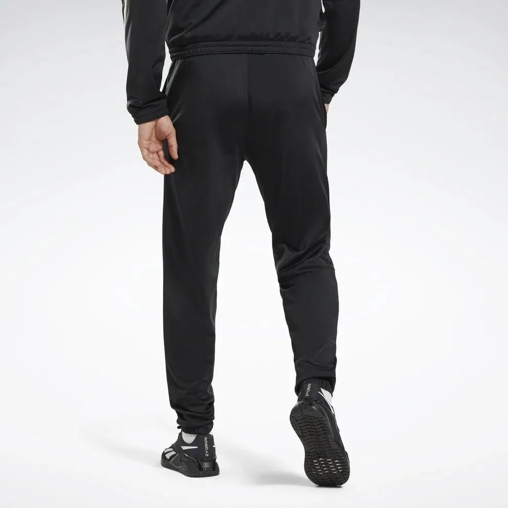 REEBOK MEN'S VECTOR BLACK TRACKPANTS