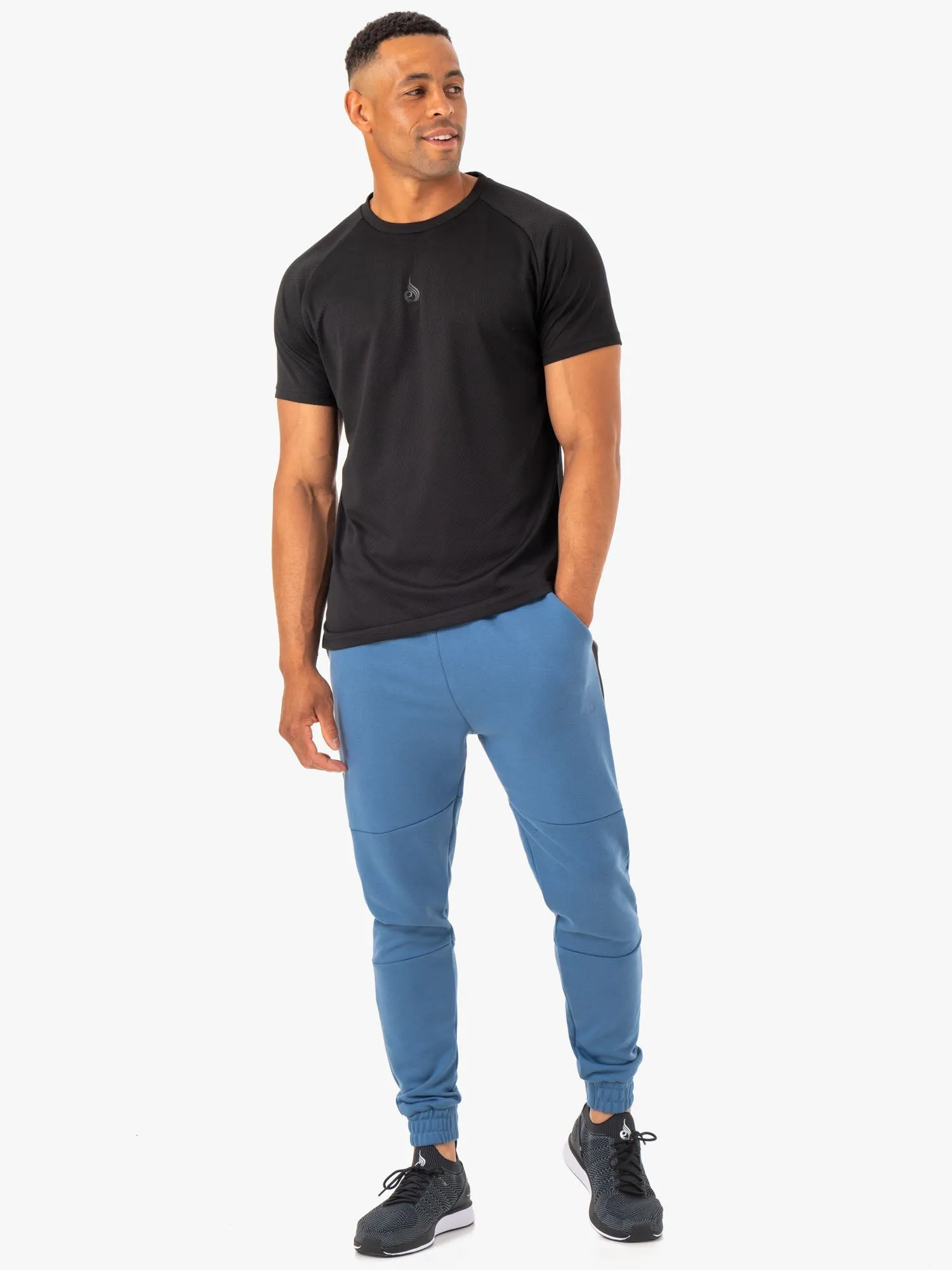 Restore Fleece Track Pant - Blue