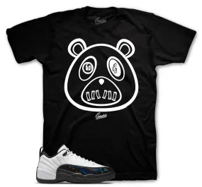 Retro 12 Low 25 Years China Shirt - St Bear - Black